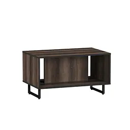 Журнальний столик на ніжках Moreli Forte F-0014 у стилі Loft 800х450х500 мм Дуб Кверкус