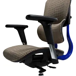 Геймерське крісло GT Racer X-626 Gray/Blue [122619] - мініатюра 7