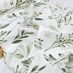 Комплект постільної білизни Cosas Olive mood CS4 Сімейний оливковий (OliveMood_El180x30-52Grey_160x2) - мініатюра 8