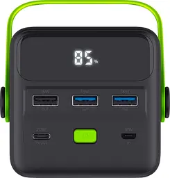 Trust Акумулятор портативний літій-іонний power bank Redoh XXL, 50000мА·год, 3хUSB-A/USB-C, 20W, чорний - мініатюра 6