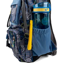 Рюкзак Yes TS-43 Smiley World, сірий з блакитним (559540) - мініатюра 7