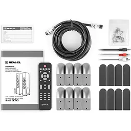 Акустична система REAL-EL S-2070 Black (EL121200007) [82706] - мініатюра 11