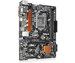 Материнська плата ASRock H110M-HDV LGA 1151 (H110M-HDV) Б/В - мініатюра 3