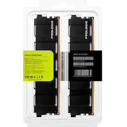 Модуль пам'яті для комп'ютера DDR4 32GB (2x16GB) 3600 MHz Black Prologix (PRO32GB3600B4K) - мініатюра 7