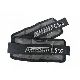 Обтяжувачі EasyFit 2 х 0,5 кг для ніг та рук з металом (EF-AWTМ-050)