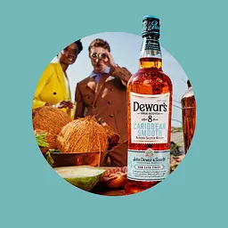 Віскі Dewar's Caribbean Smooth 8 yo Blended Scotch Whisky 40% 0.7 л - мініатюра 2