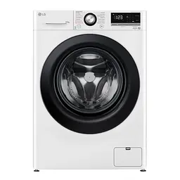 Пральна машина LG фронтальна, 8,5 кг, 1200, A+++, 48см, дисплей, пара, інвертор, білий (F2V3GS6WW)
