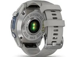 Спортивний годинник Garmin Descent Mk3 43 mm Stainless Steel with Fog Gray Silicone Band (010-02753-04/03) - мініатюра 4