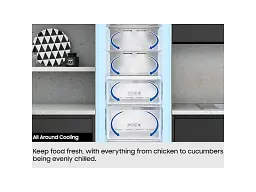 Морозильная камера Samsung RZ32C7BDES9/UA - миниатюра 7