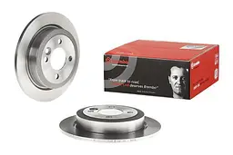 Диск гальмівний невентильований Mini 01-14р Brembo (08.9163.10)