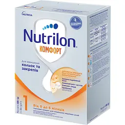 Суха молочна суміш Nutrilon Комфорт 1, 600 г