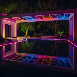 Twinkly Гірлянда Smart LED Twinkly Dots Lights RGB 200 IP44 10м кабель прозорий - мініатюра 5