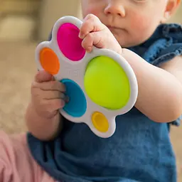 Прорізувач та тактильна іграшка Fat Brain Toys dimpl Натисни на кулю (F192ML) - мініатюра 3