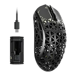 Миша бездротова Attack Shark R5 Ultra Black (AS-R5U-BK)