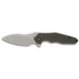Ніж Hightron Mini Ventura, D2, G10, зелений, сталевий stonewash клинок (HK05GRNS)