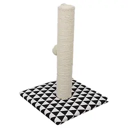 Дряпка стовпчик на підставці 30 x 30 x 42 см Croci OPTICAL BASIC