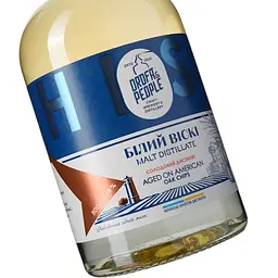 Солодовий дистилят Дрофа&Люди Білий Віскі Aged on American Oak Chips 42% 0.5 л - мініатюра 5