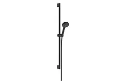 Душовий гарнітур Hansgrohe Activera Select S 2jet EcoSmart зі стійкою 90 см matt black 28046670
