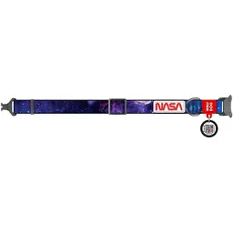 Нашийник для собак Waudog Nylon NASA21, з QR паспортом, металева пряжка-фастекс, S, 23-35х1,5 см - мініатюра 2