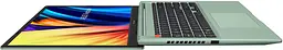 Ноутбук ASUS Vivobook S 15 K3502ZA-L1531 15.6' FHD OLED, Intel i5-12500H, 16GB, F1TB, UMA, NoOS, Зелений (90NB0WK3-M00WU0) - мініатюра 6