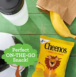 Сухий сніданок General Mills Cheerios Breakfast Cereal Pouches 1шт, 26г - мініатюра 5