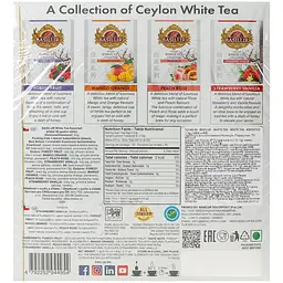 Чай білий Basilur White Tea Collection асорті 40 шт. х 1.5 г (955271) - мініатюра 2