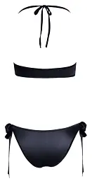 Комплект Cottelli Lingerie Bra and Briefs L/XL чорний - мініатюра 6