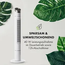 Баштовий вентилятор Klarstein Sky High 40W (10032435) - мініатюра 6