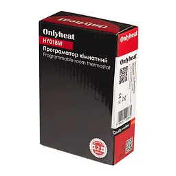 Кімнатний програматор OnlyHeat HY01BW - мініатюра 4