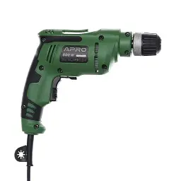 Дриль електричний Apro 10/600 К 3200 об/хв + кейс 30412