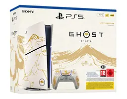 Стаціонарна ігрова приставка Sony PlayStation 5 Slim 1TB Ghost of Yotei Limited Edition (1000048368) - мініатюра 4