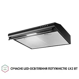 Витяжка плоска PERFELLI PL 5144 BL LED - мініатюра 4