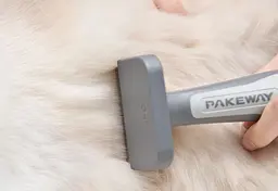Фурмінатор для котів PAKEWAY, дешеддер для вичісування шерсті Сірий - мініатюра 4