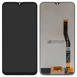 Дисплей для Samsung M205 Galaxy M20, чорний, , без рамки,