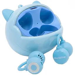 Навушники TWS Blackview AirBuds K1 (Kids) Smiley Blue - мініатюра 2
