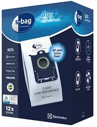 Аксесуари для пилососiв Electrolux E201SMCB S-bag Classic LongPerformance 12х3,5л (900923783) - мініатюра 2