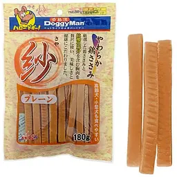 Ласощі для собак DoggyMan Soft Chicken Strip курячі палички ориджинал 0.18кг