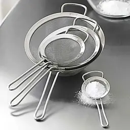 Набір сит із нержавіючої сталі з дрібною сіткою Ø 10, 8 та 7 см, Kitchen Master 85824 - мініатюра 8