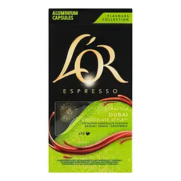 Уцінка. Кава мелена в капсулах L'OR Espresso Dubai Chocolate Style (10 шт.x 5.2 г) 52 г  - мініатюра 1