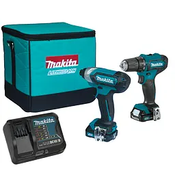 Набір із двох акумуляторних інструментів CLX224SA CXT 12В Makita teh0025230 - мініатюра 2