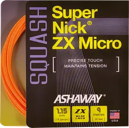 Струна для сквошу Ashaway SuperNick ZX Micro orange Set