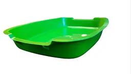 Туалет для котів зелений 37x27x6 см 6210