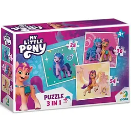 Пазл DoDo 3 в 1 My Little Pony (200385)