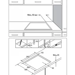 Електрична поверхня SAMSUNG NZ64T3506AK/WT - мініатюра 2