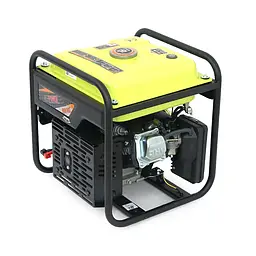 Генератор інверторний БЕНЗИНОВИЙ GENPOWER GBG 50IXE 3.6kW (5kVA), однофазний, 230V, 50Hz, DC12V. об'єм 15.0л. витрата 0,374Lt/kWt.стартер (без АКБ), 465*445*505mm. 30кг. - мініатюра 2
