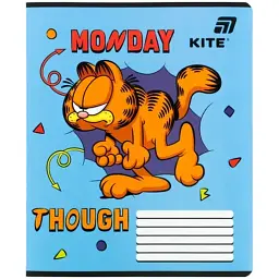 Зошит Kite Garfield, 12 аркушів, лінія (GF26-234) - мініатюра 5