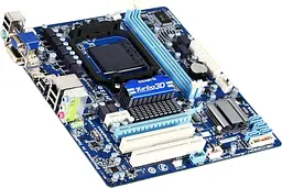 Материнська плата Gigabyte GA-880GM-D2H (GA-880GM-D2H) (Socket AM3, Socket AM3+, AMD SB710, Micro-ATX) Б/в - мініатюра 2