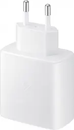 Мережевий зарядний пристрій Samsung 45W PD Wall Charger + Cable USB-C to USB-C White (EP-TA845XWEGRU) [59959] - мініатюра 5