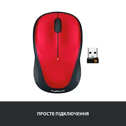 Мишка Logitech M235 Red (910-002496) - мініатюра 5