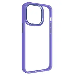 Чехол для Apple iPhone 14 Pro, UNIT2, фиолетовый, ударопрочный, прозрачный противоударный чехол-накладка из TPU и поликарбоната (PC), с защитными бортиками, защита всего корпуса от ударов и царапин, ArmorStandart (ARM69949)